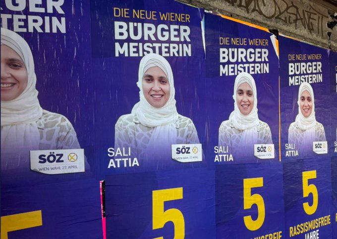 🇦🇹Austria: Wiedeń. Muzułmanka w hidżabie kandydatką na burmistrza z ramienia partii SÖZ