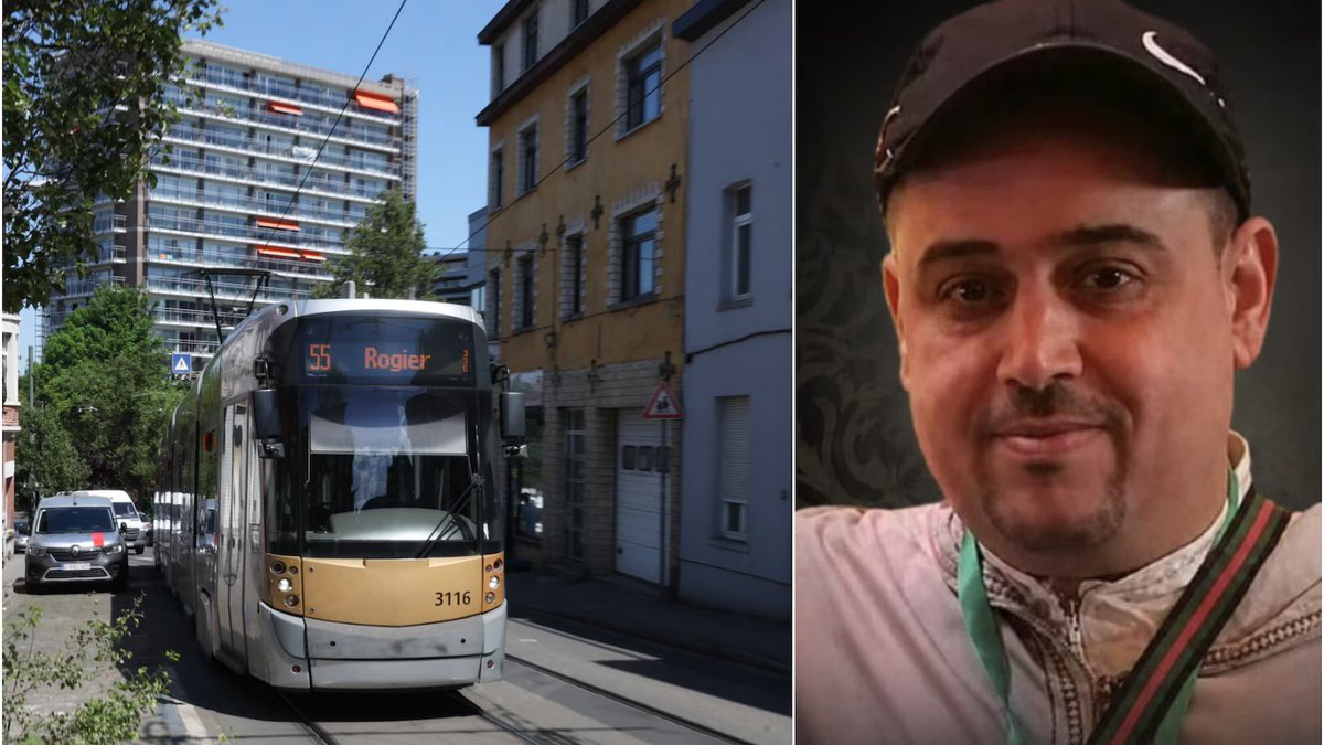 🇧🇪Belgia: Bruksela. 54-letni Driss Atounane zginął, broniąc kobiety w tramwaju