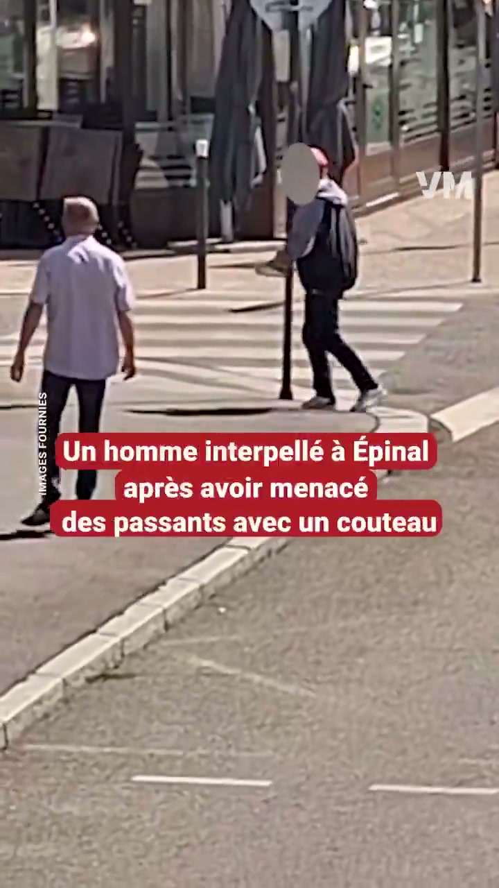 🇫🇷Francja: Epinal. Mężczyzna z nożem zagroził przechodniom w centrum miasta