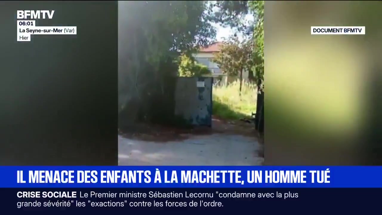 🇫🇷Francja: La Seyne-sur-Mer. Napastnik z maczetą to Sudańczyk z ochroną uzupełniającą