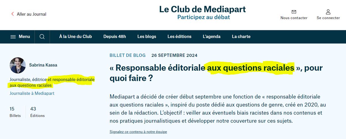 🇫🇷Francja: Mediapart pilnuje rasizmu w tekstach, choć rasy uznaje za fikcję