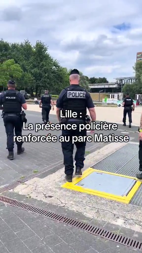 🇫🇷Francja: Park Matisse niedaleko dworca zmaga się z problemem przemocy (Lille)