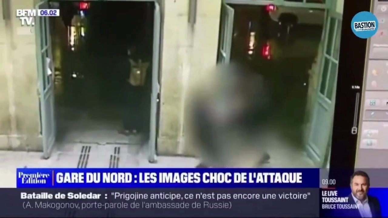 🇫🇷Francja: Paryż. Napastnik z Gare du Nord uznany za niepoczytalnego