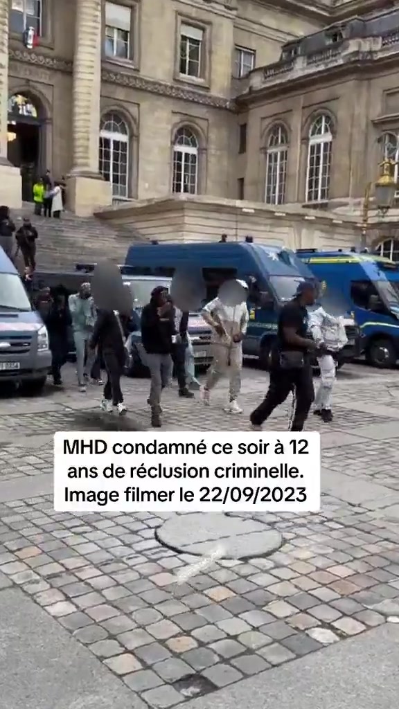 🇫🇷Francja: Paryż. Raper MHD skazany w apelacji na 12 lat za zabójstwo