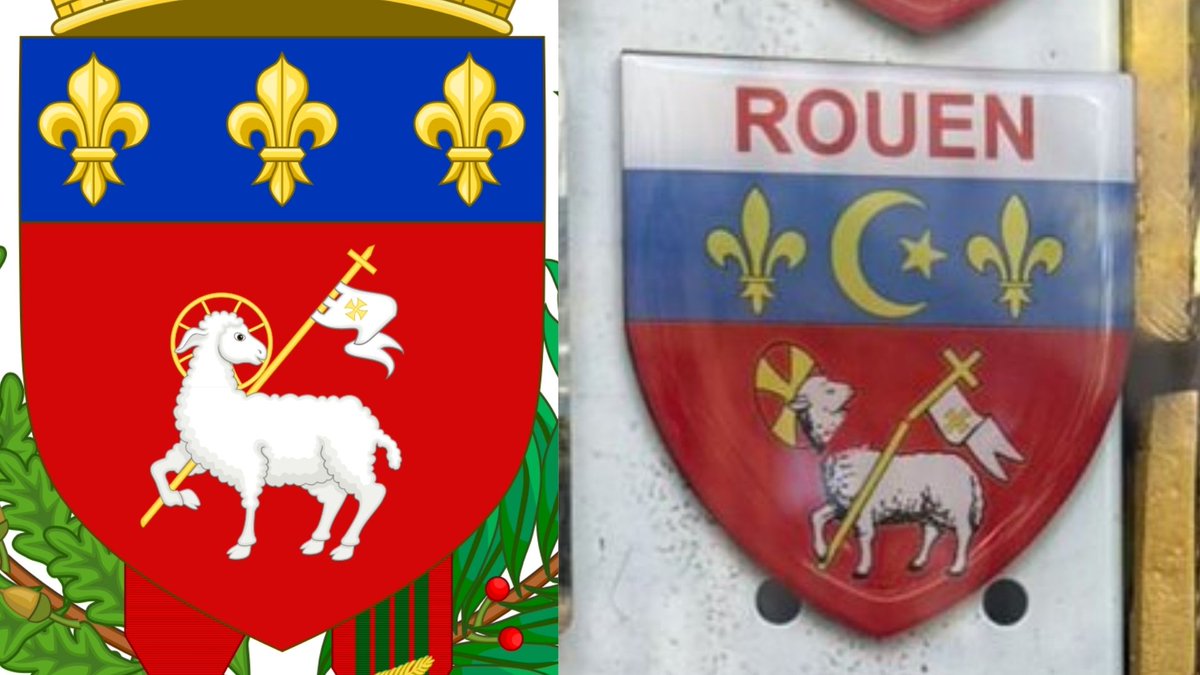 Francja: Rouen. Kiosk sprzedawał magnesy z islamską parodią herbu miasta