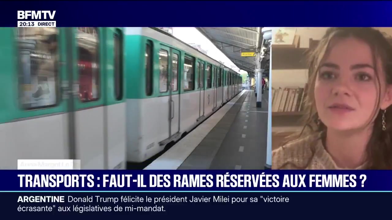 🇫🇷Francja. Założycielka Réseau Athena proponuje osobne wagony dla kobiet
