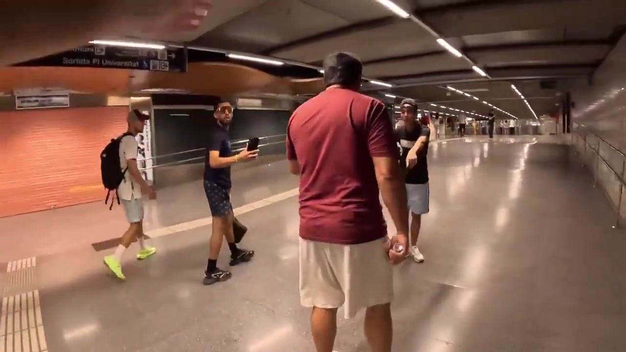 🇪🇸Hiszpania: Barcelona. Patrol obywatelski starł się z kieszonkowcami w metrze