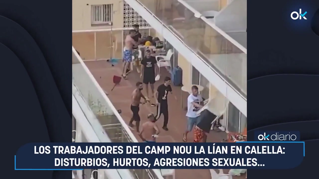 🇪🇸Hiszpania: Calella. Skargi na przemoc i kradzieże wśród pracowników remontu Camp Nou