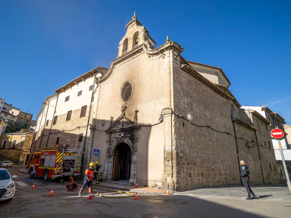 🇪🇸Hiszpania: Cuenca. Pięć lat i trzy miesiące więzienia za podpalenie klasztoru