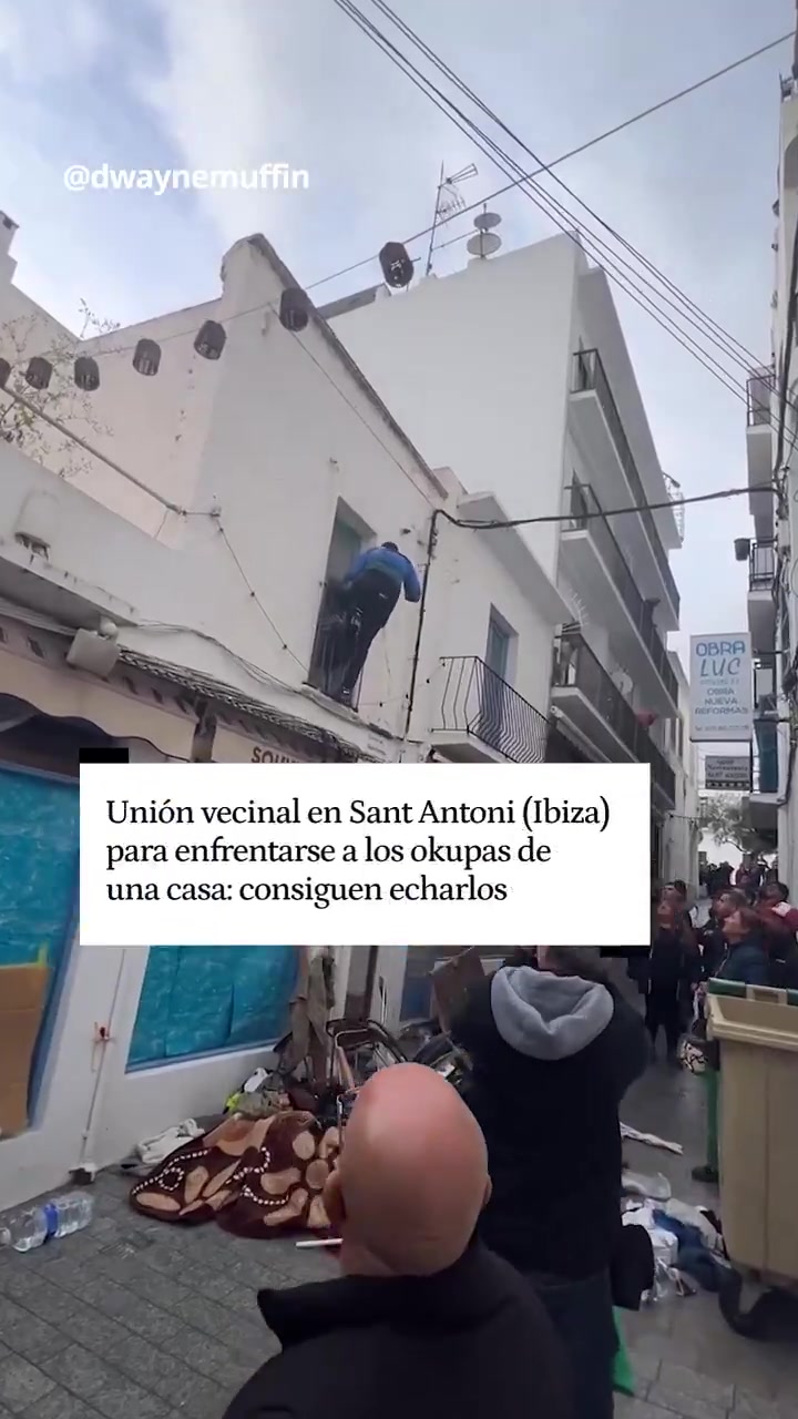 🇪🇸Hiszpania: Ibiza. Mieszkańcy Sant Antoni przepędzili dzikiego lokatora z zajmowanego mieszkania