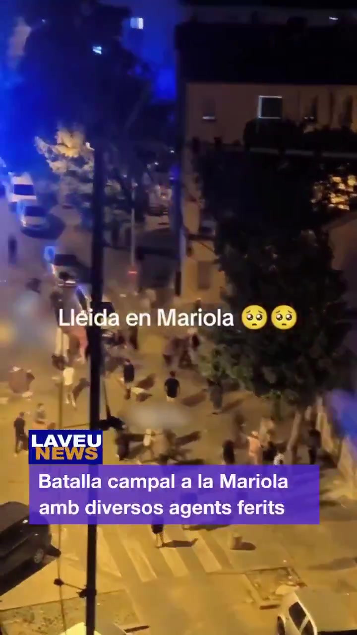 🇪🇸Hiszpania: Lleida. Starcie klanów przerodziło się w brutalny atak na sześciu policjantów