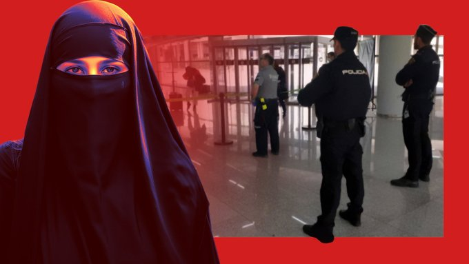 🇪🇸Hiszpania: Majorka. Policja spełniła żądanie pasażerki w nikabie