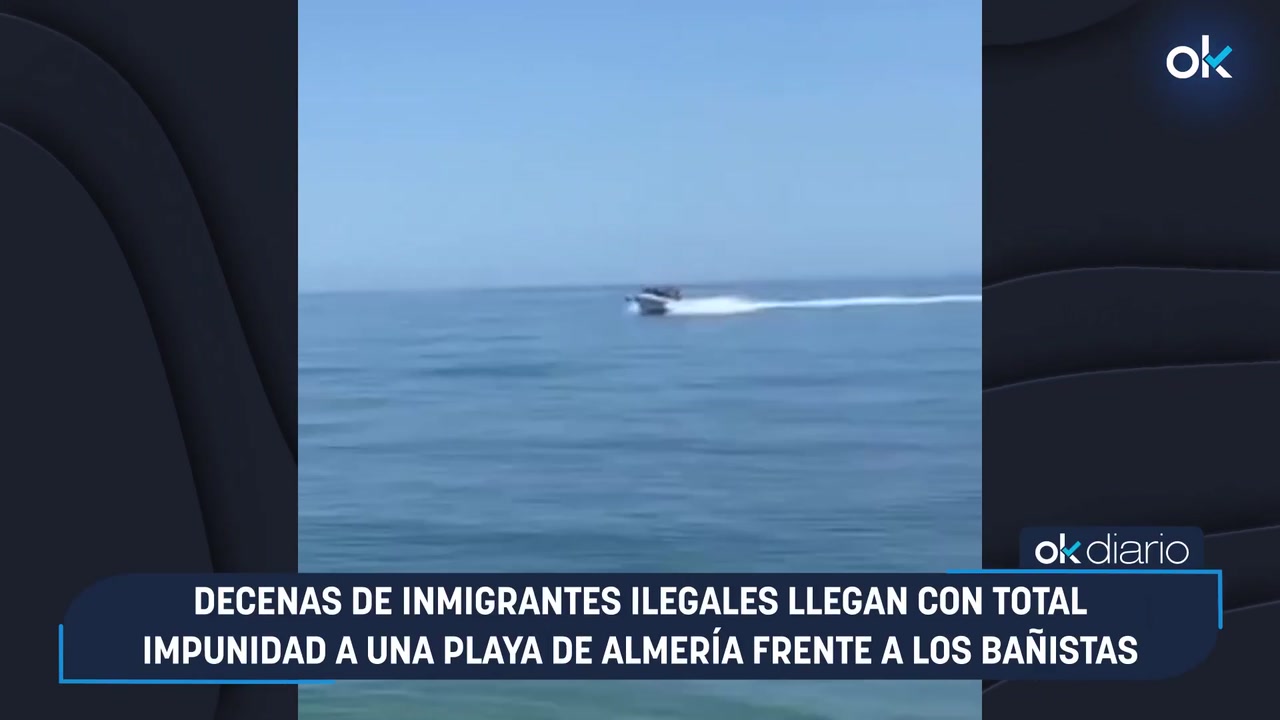 🇪🇸Hiszpania: Po dotarciu na plażę imigranci uciekli wśród parasoli plażowiczów