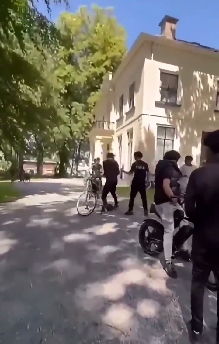 🇳🇱Holandia: Drachten. Bójka nastolatków z maczetą w parku