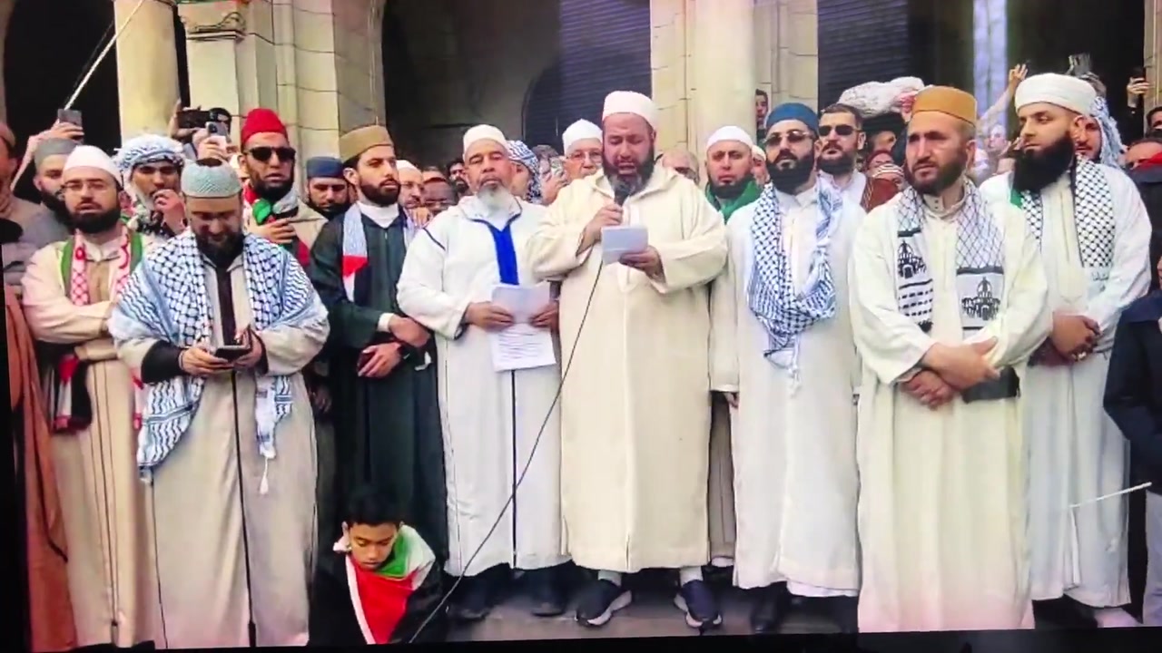 🇳🇱Holandia: Rotterdam. Wielotysięczna manifestacja muzułmanów w Wielkanoc