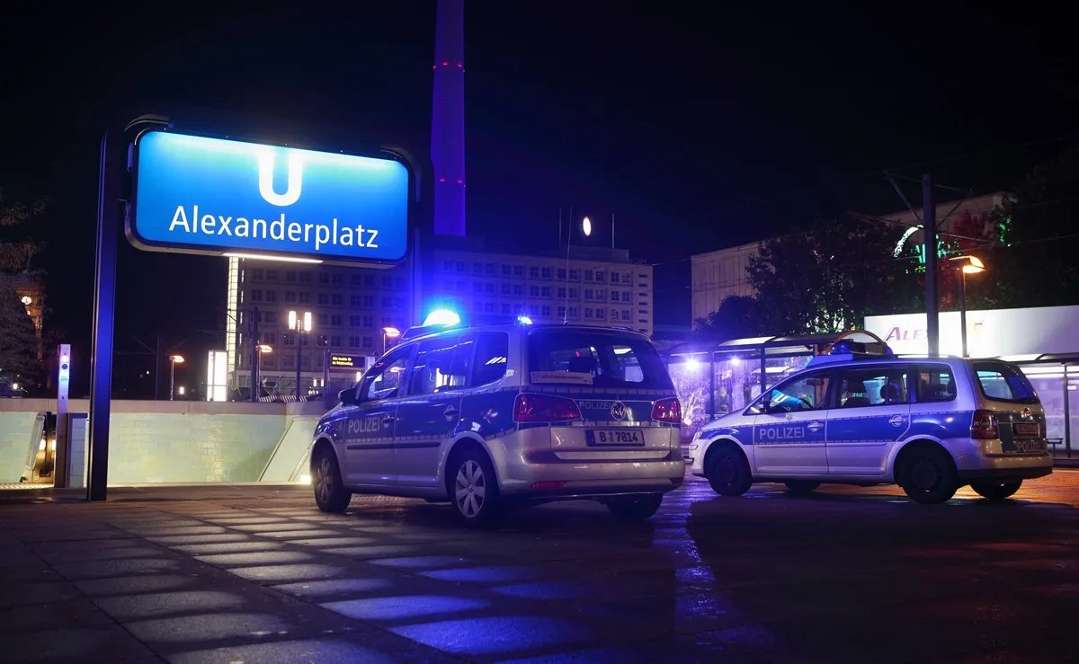 🇩🇪Niemcy: Berlin. Najniebezpieczniejsze miejsca 2024: Alexanderplatz na czele