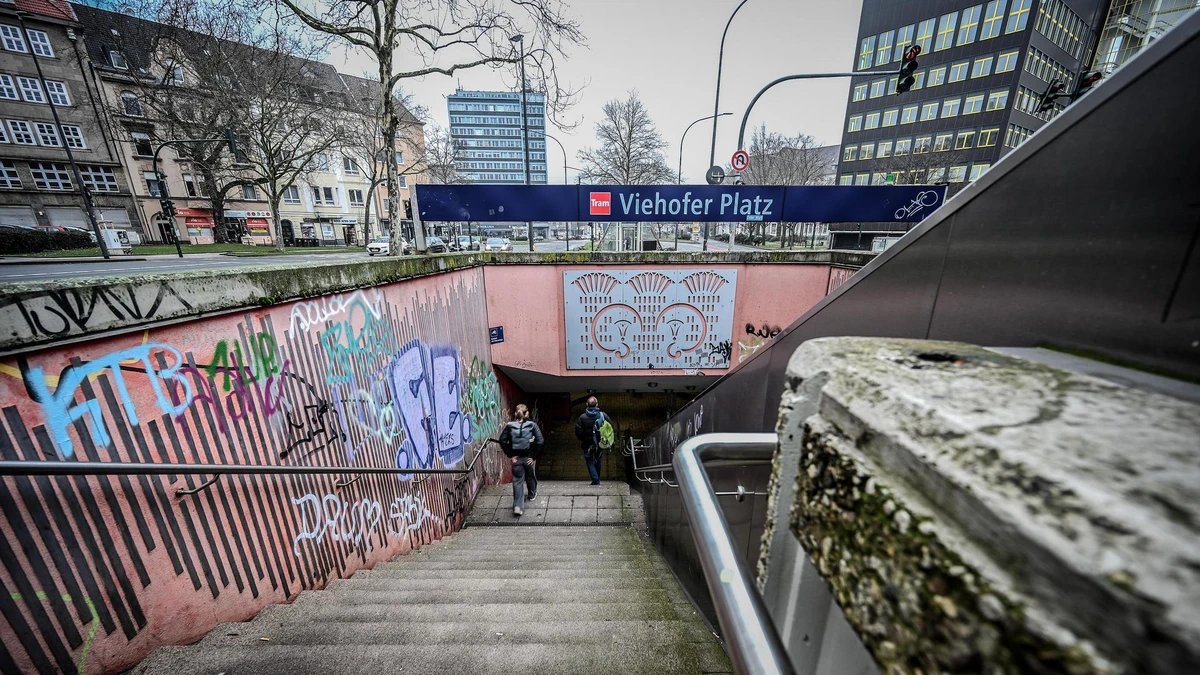 Niemcy: Essen. Nieznany sprawca ugodził nożem bezdomną kobietę na stacji metra