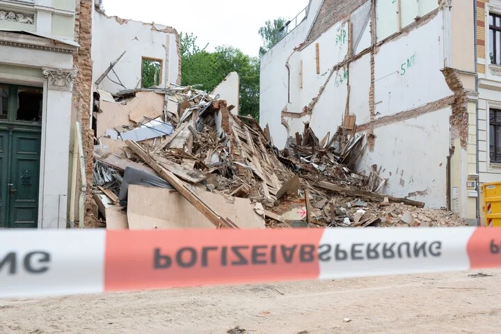 Niemcy: Görlitz. Zawalił się budynek, trzy ofiary; podejrzani Polak i Afgańczyk