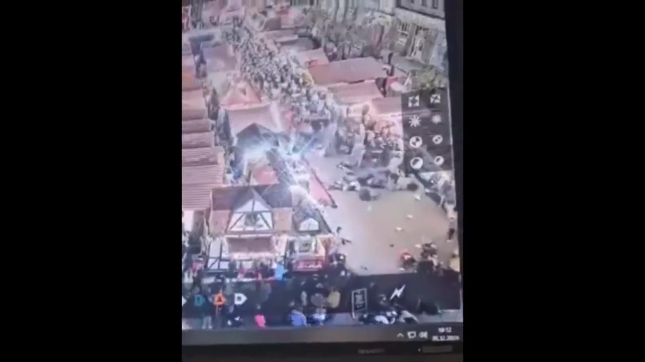 🇩🇪Niemcy: Magdeburg. Kierowca BMW wjechał w tłum na jarmarku bożonarodzeniowym, dziesiątki rannych