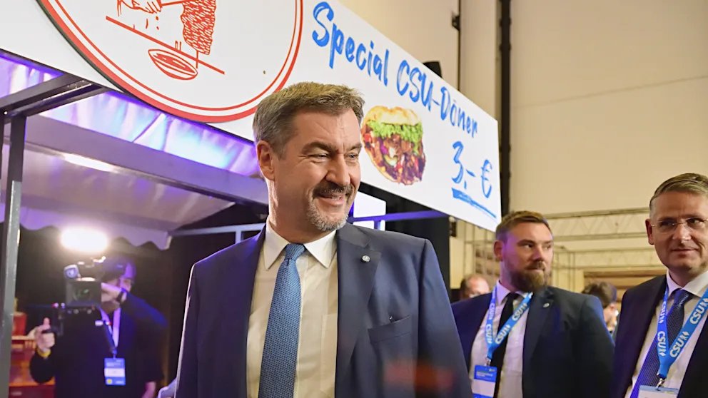 Niemcy: Na zjeździe partii CSU sprzedawano kebab nazwany imieniem lidera