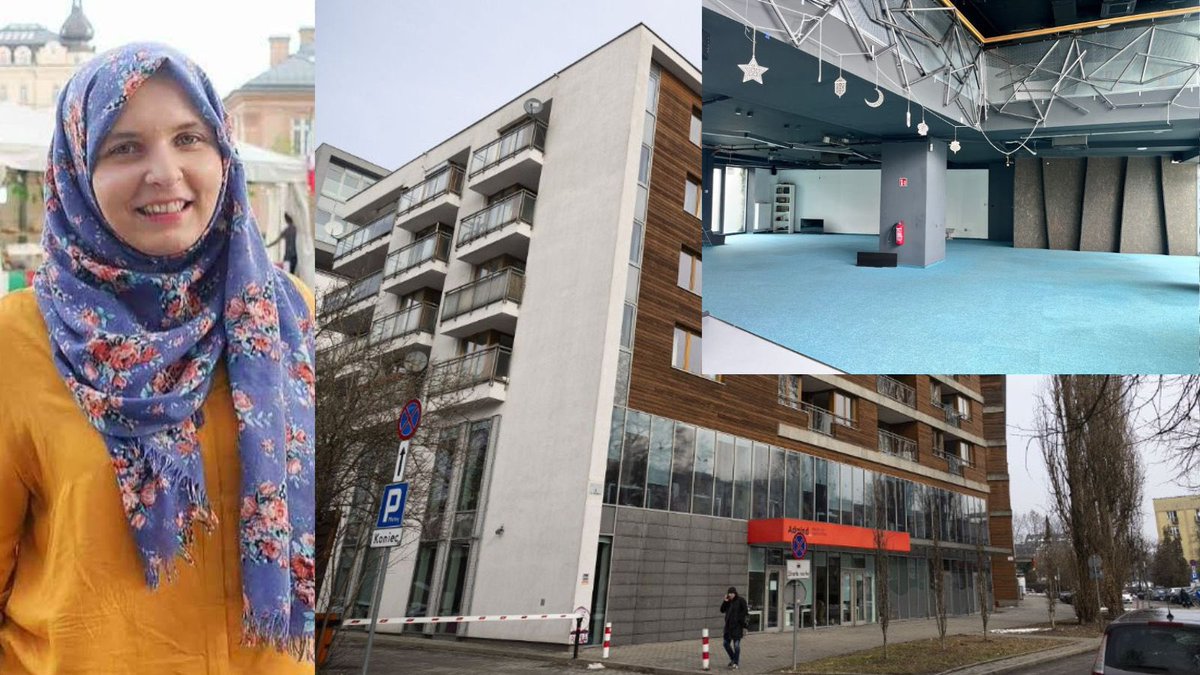 🇵🇱Polska: Kraków. Kandydatka Lewicy i konwertytka na islam współtworzy salę modlitewną w bloku