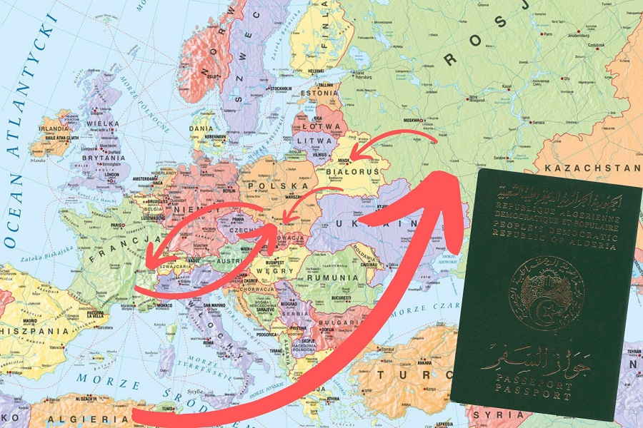 Polska: Kraków. Zatrzymano Algierczyka, który nielegalnie krążył przez pół Europ