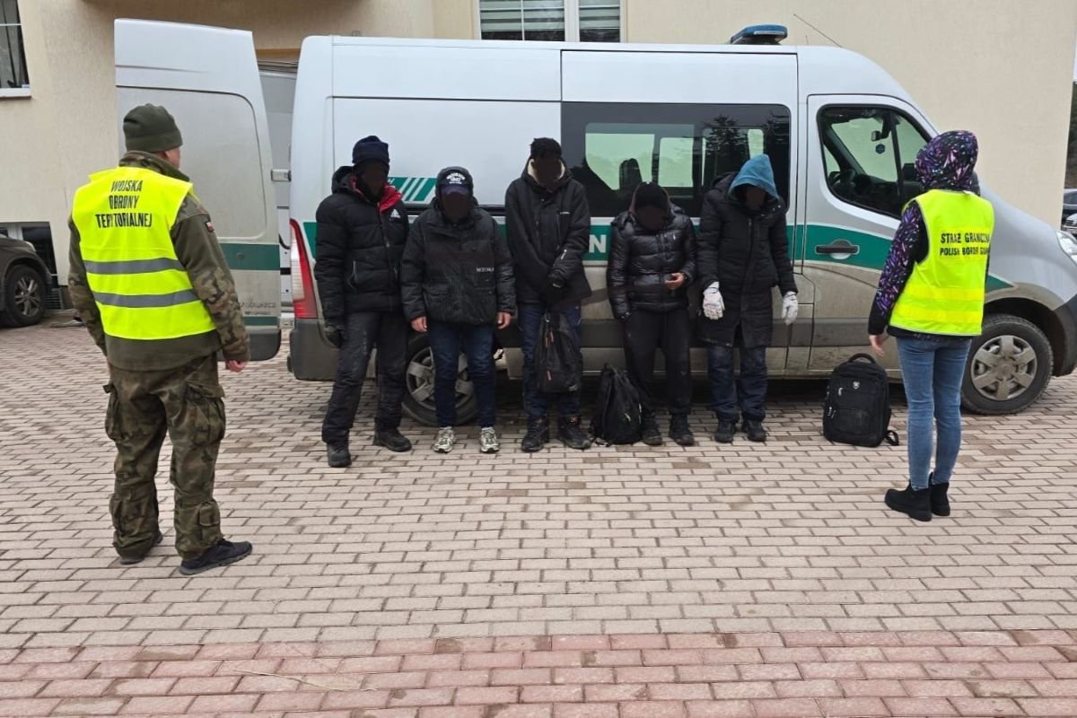 🇱🇹🇵🇱Polska, Litwa: Na wspólnej granicy zatrzymano kilkunastu nielegalnych migrantów