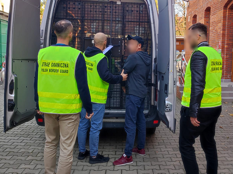 Polska: Nysa. Ukrainiec po wyjściu z więzienia za kradzieże trafia na granicę