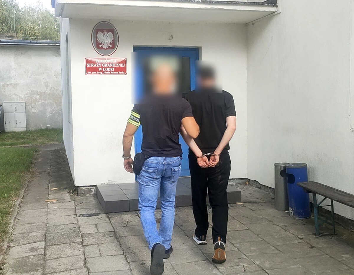 🇵🇱Polska: Piotrków Trybunalski. Nielegalnie przebywający Gruzin przekazany Straży Granicznej