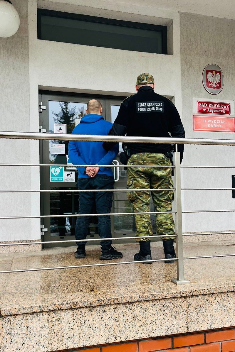 🇵🇱Polska: Straż Graniczna zatrzymała trzech przemytników migrantów z Białorusi
