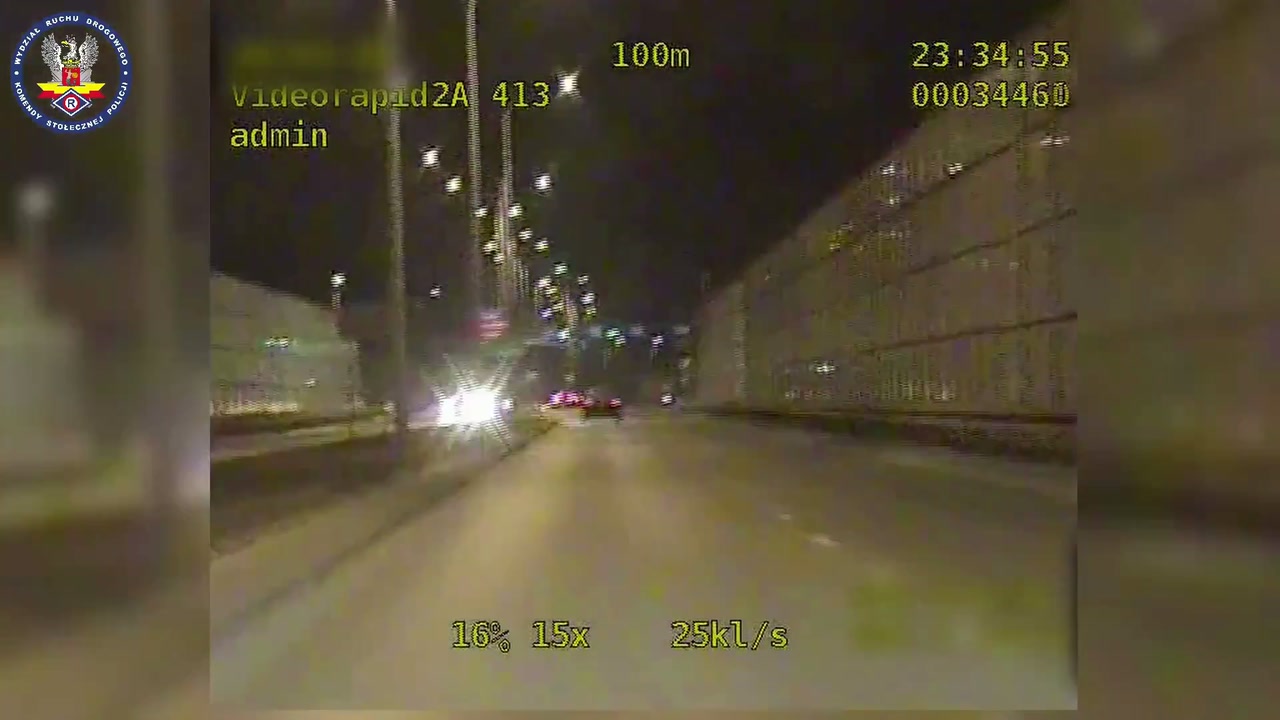 🇵🇱Polska: Warszawa. Kierowca pod wpływem kokainy pędził 206 km/h Alejami Jerozolimskimi