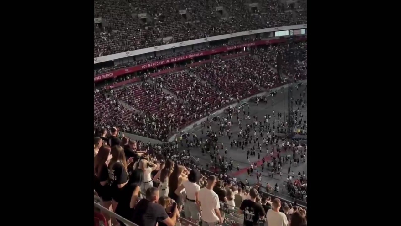 🇵🇱Polska: Warszawa. Koncert Maxa Korzha na Stadionie Narodowym wywołał chaos i interwencje policji