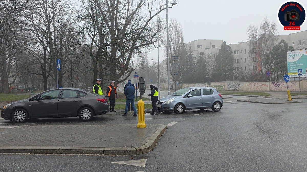 🇵🇱Polska: Warszawa. Pijany kierowca (obywatel Zimbabwe) zaatakował policjanta po kolizji