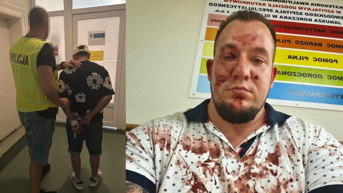 🇨🇴🇵🇱Polska: Słupsk. Kolumbijczyk zatrzymany po pobiciu taksówkarza butelką