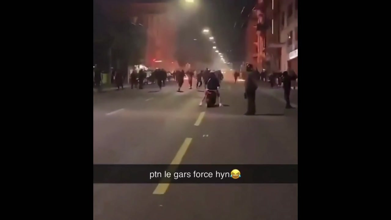 🇨🇭Szwajcaria: Lozanna. Zamieszki po śmierci 17-latka uciekającego przed policją