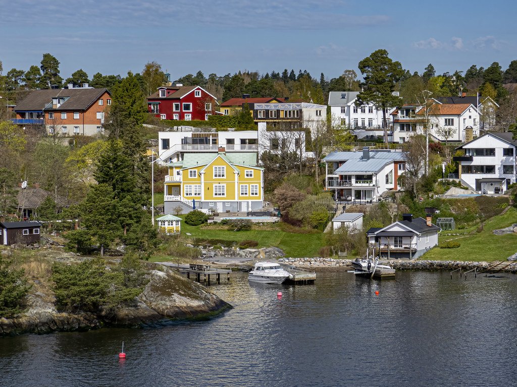 🇸🇪Szwecja: Lidingö. Plan zagęszczenia zamożnej gminy i mieszania populacji