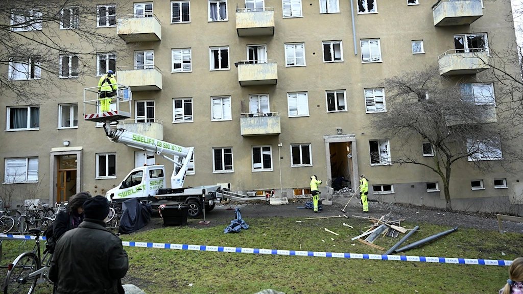 Szwecja: Sztokholm (Johanneshov). Potężna eksplozja w bloku mieszkalnym