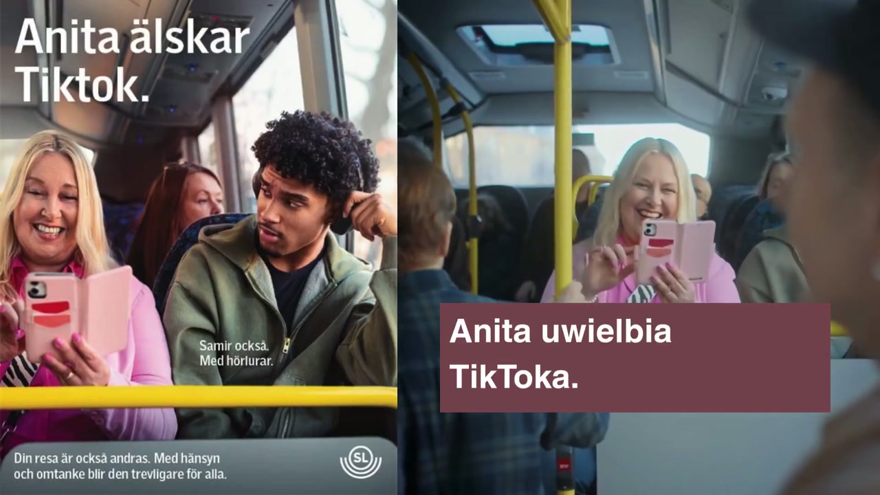 🇸🇪Szwecja: Sztokholm. Kampania SL z Anitą i Samirem wywołała krytykę
