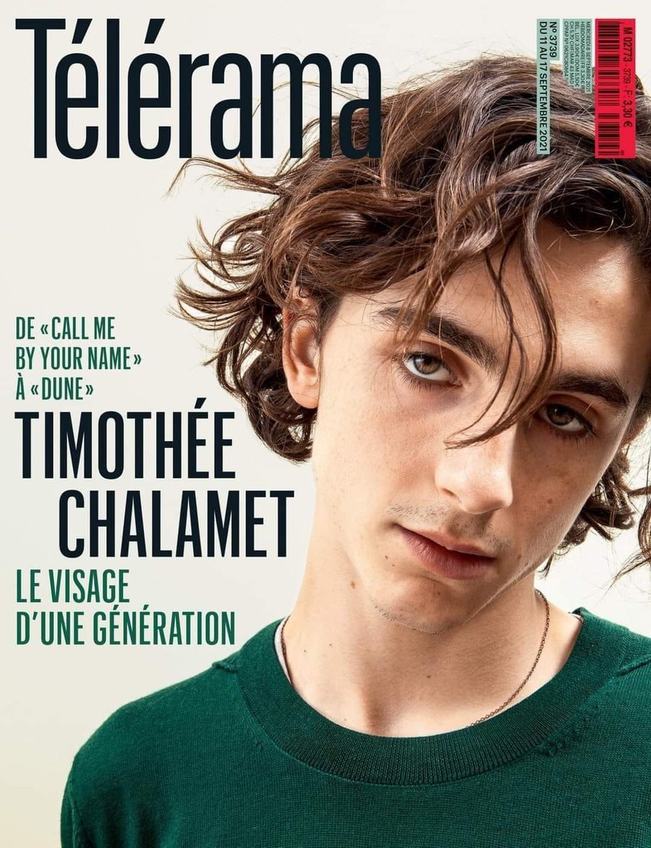 Télérama przedstawia Timothée Chalameta jako twarz pokolenia