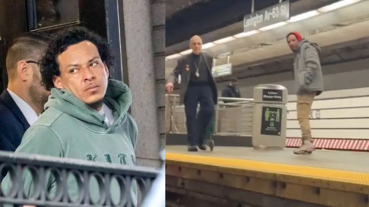 🇺🇸USA: Manhattan. Czterokrotnie deportowany mężczyzna zepchnął dwie osoby na tory metra