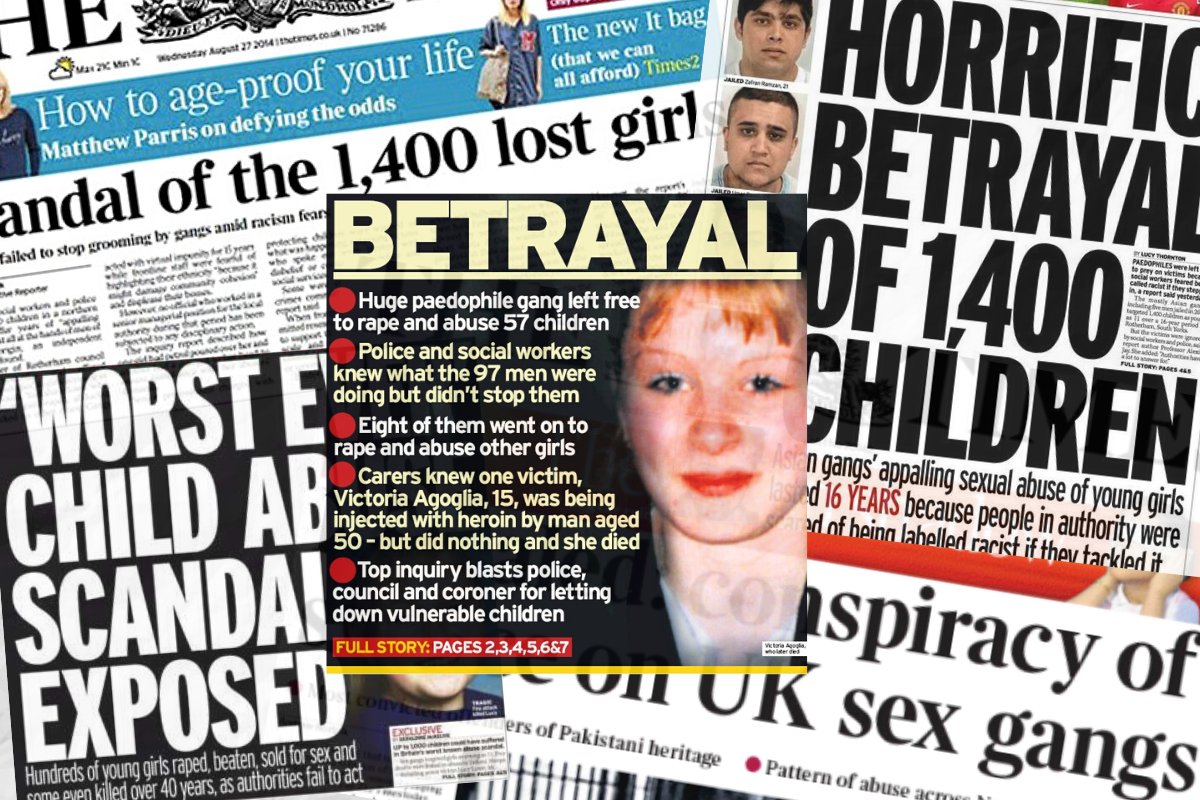 🇬🇧Wielka Brytania: Raport Rape Gang Inquiry – dyżurny zabronił matce nazywać sprawców Azjatami
